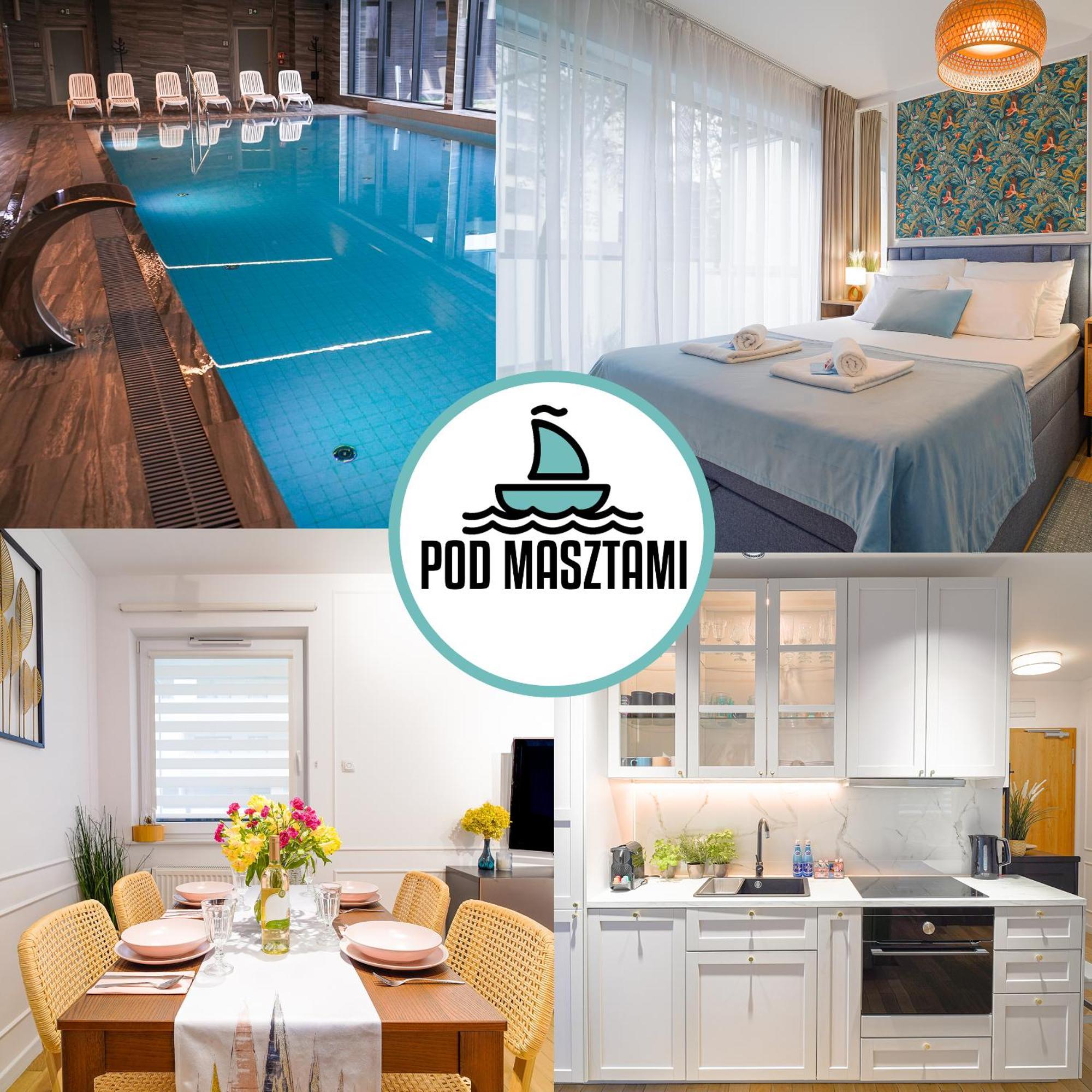 קולובז'ג Lulu Apartments - Pod Masztami - Apartament Dwupokojowy - Basen Silownia Parking מראה חיצוני תמונה